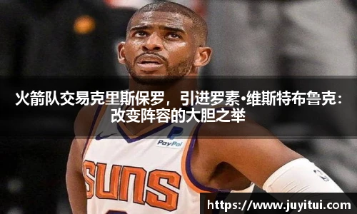 火箭队交易克里斯保罗，引进罗素·维斯特布鲁克：改变阵容的大胆之举